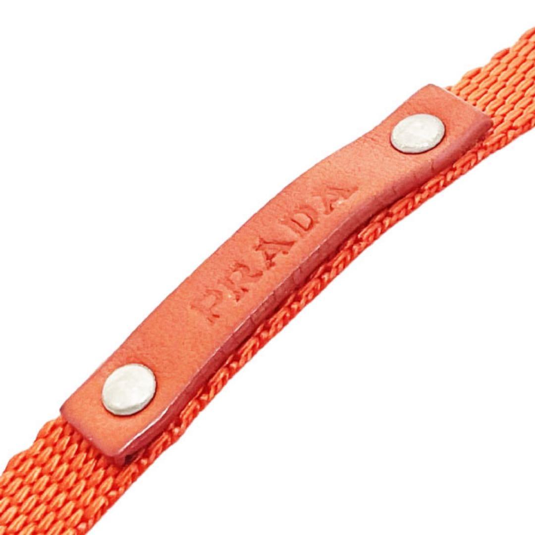 正規品 美品 プラダ ネックストラップ 名札 【KK14782】