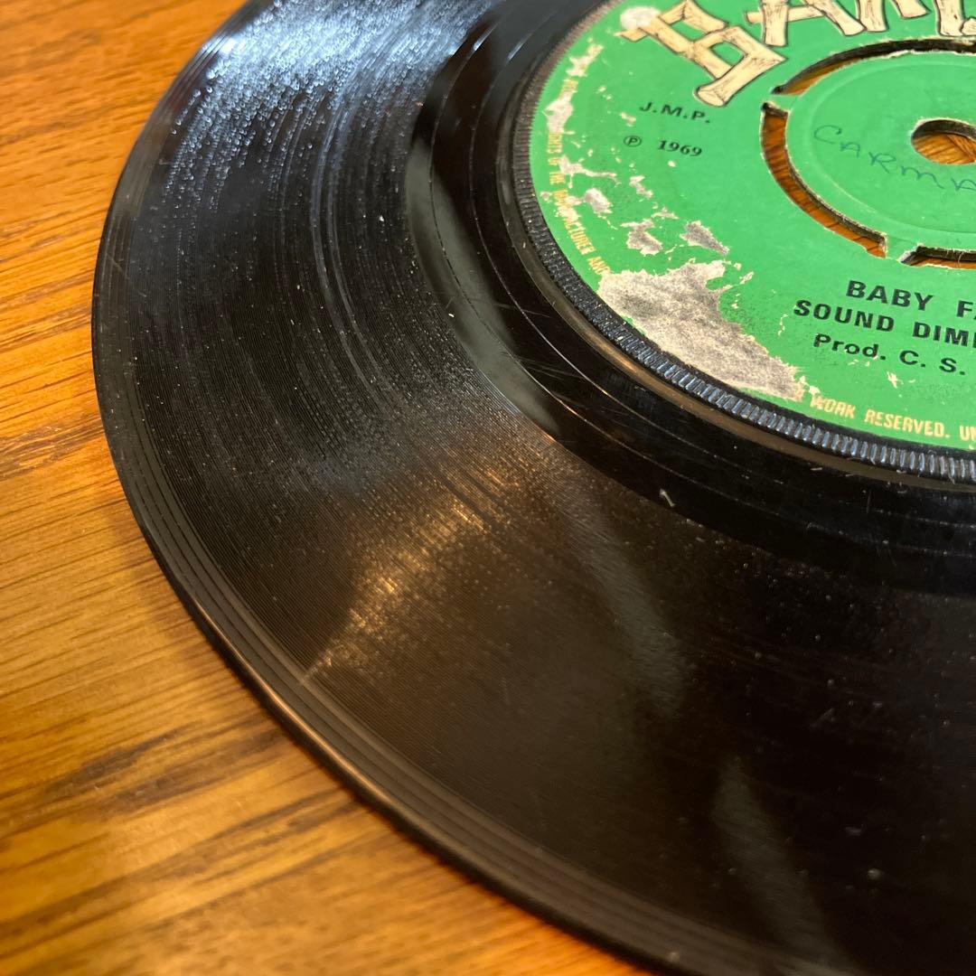 1969年 BAMBOO レコード BABY FACE / ANY-WHERE