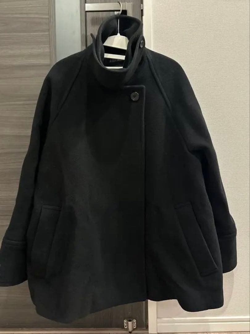 Spick & Span W/Nyモッサステンカラーショートコート