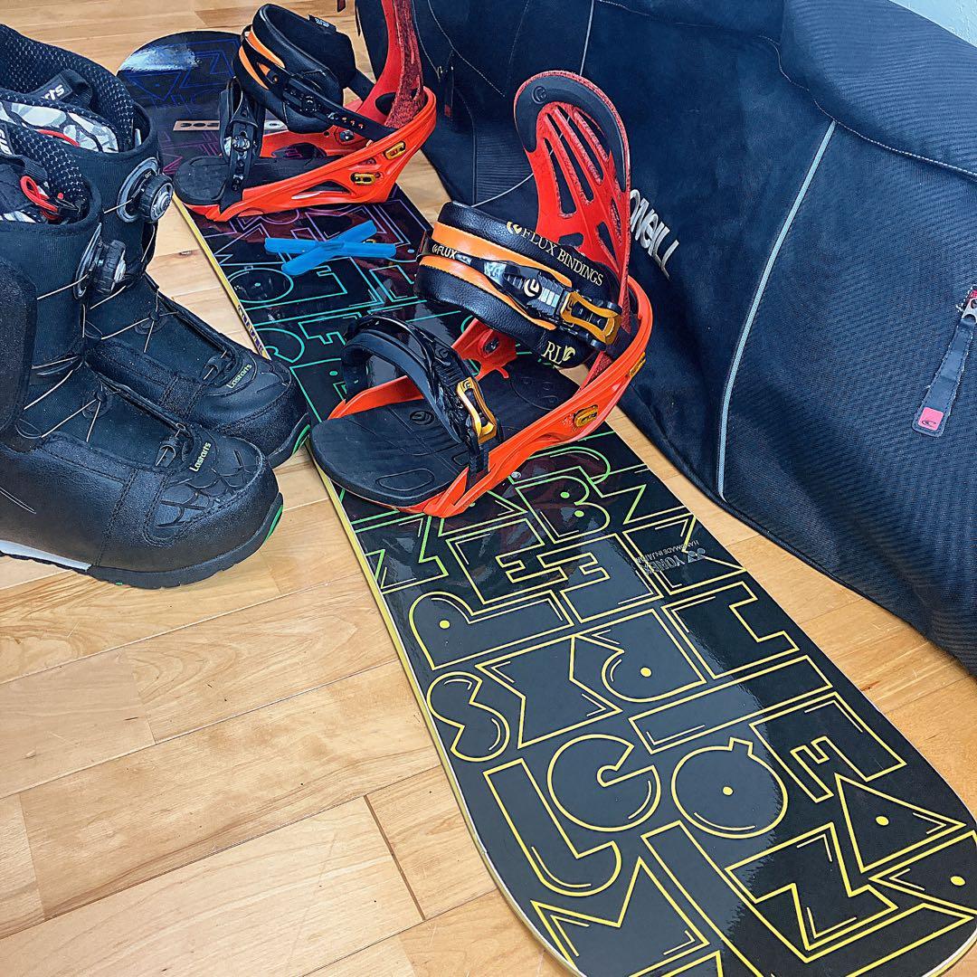 即乗り　スノーボード　YONEX ヨネックス　FLUX フラックス ラスターツ