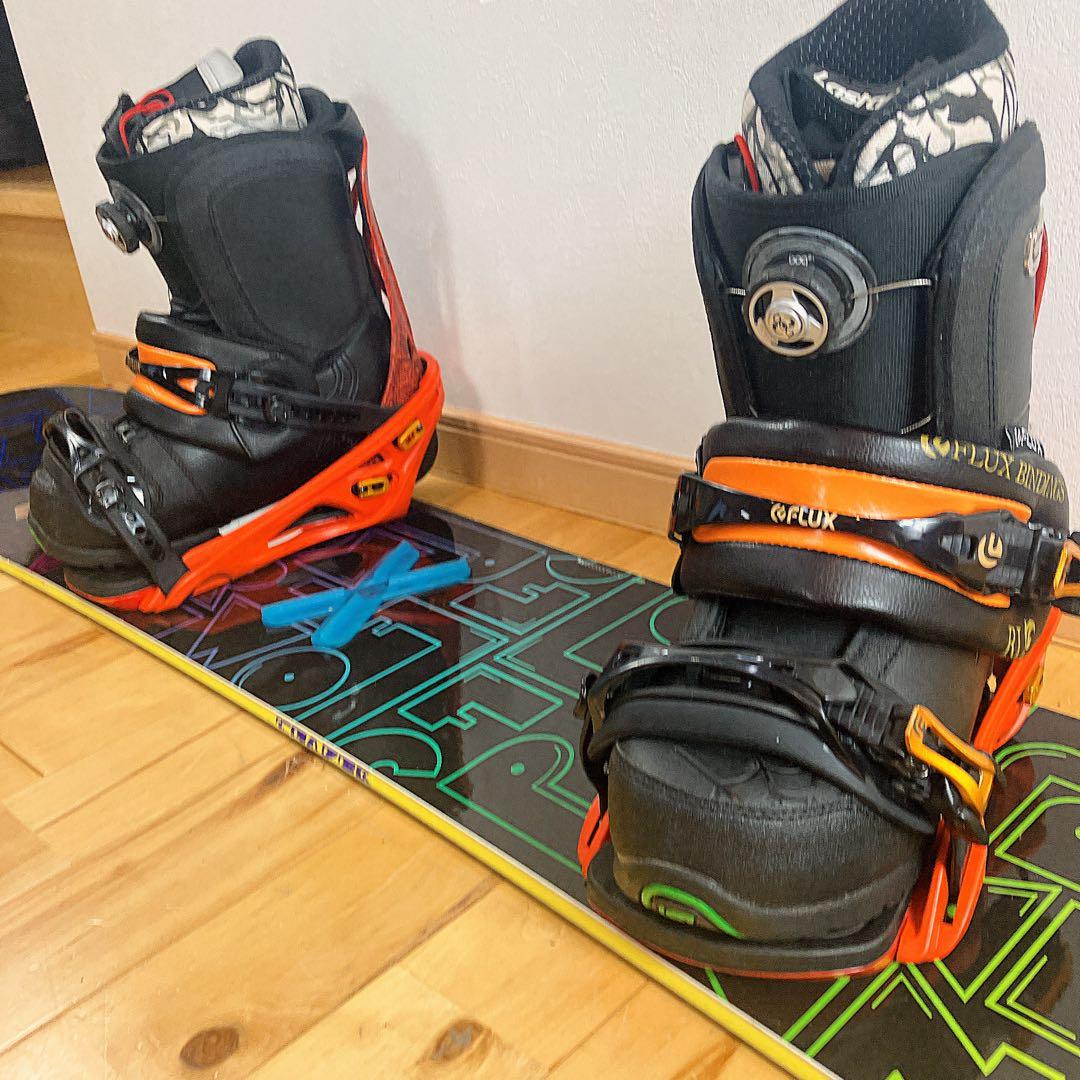 即乗り　スノーボード　YONEX ヨネックス　FLUX フラックス ラスターツ