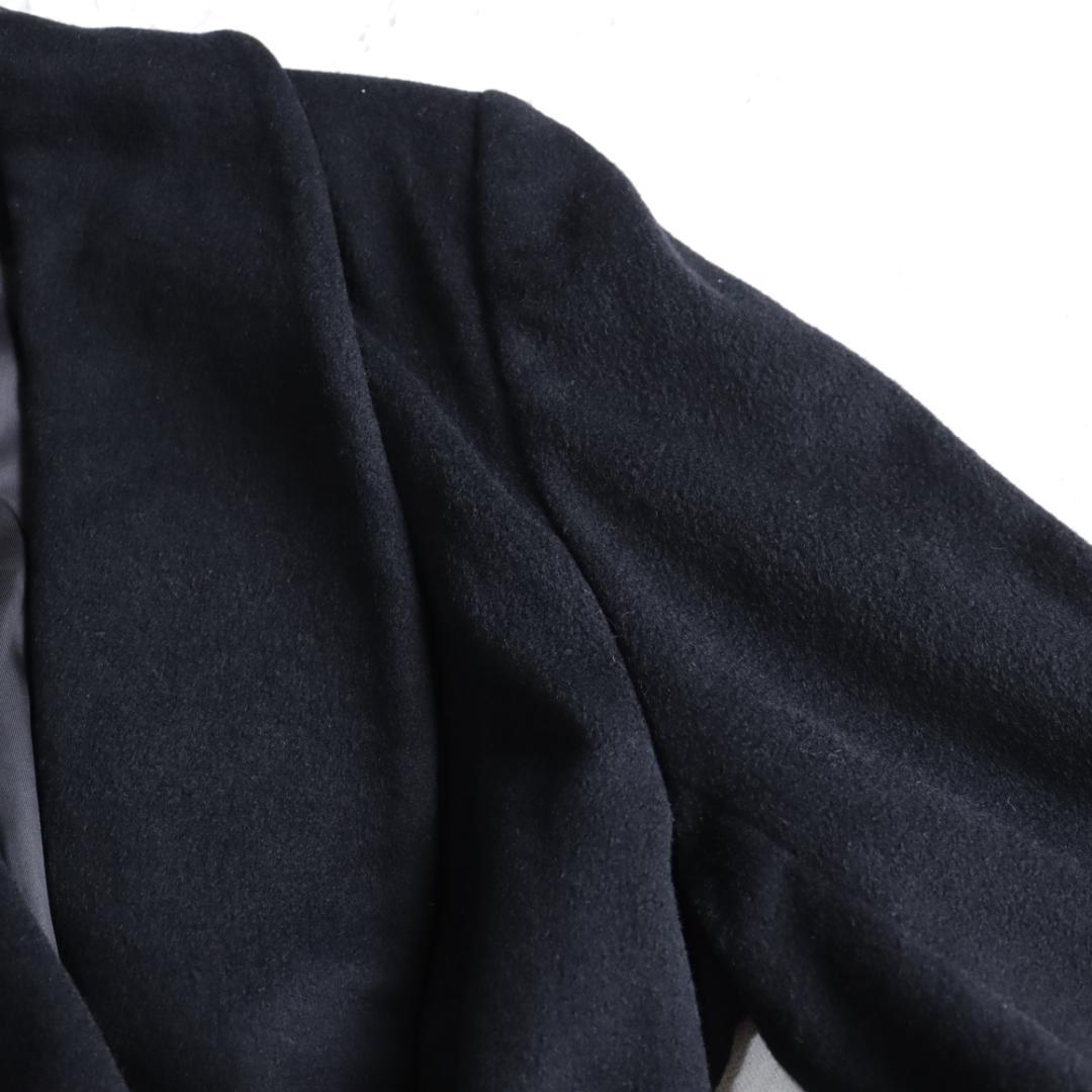 ロロピアーナ生地　クリスチャンディオール　マキシ丈　ダブルボタンチェスターコート