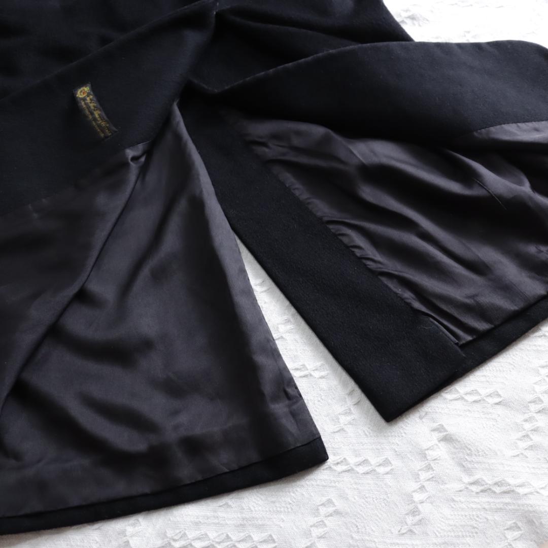 ロロピアーナ生地　クリスチャンディオール　マキシ丈　ダブルボタンチェスターコート