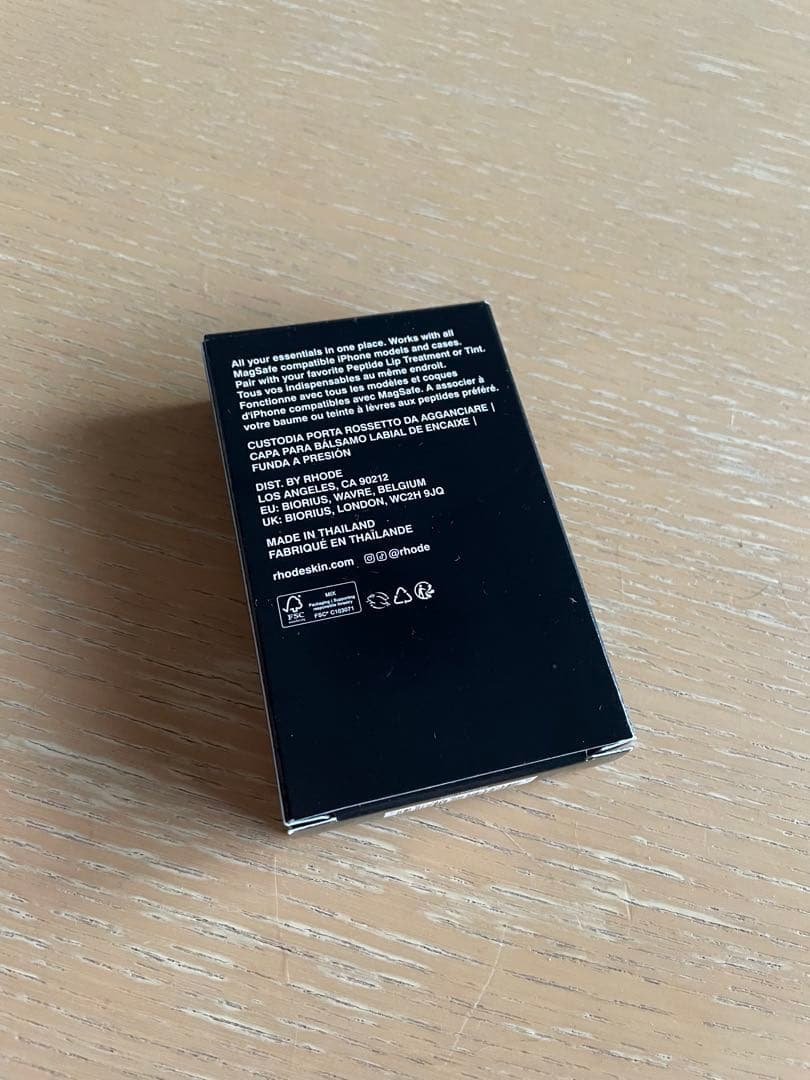 確実正規品 rhode マグセーフ対応リップホルダー ブラック 新品