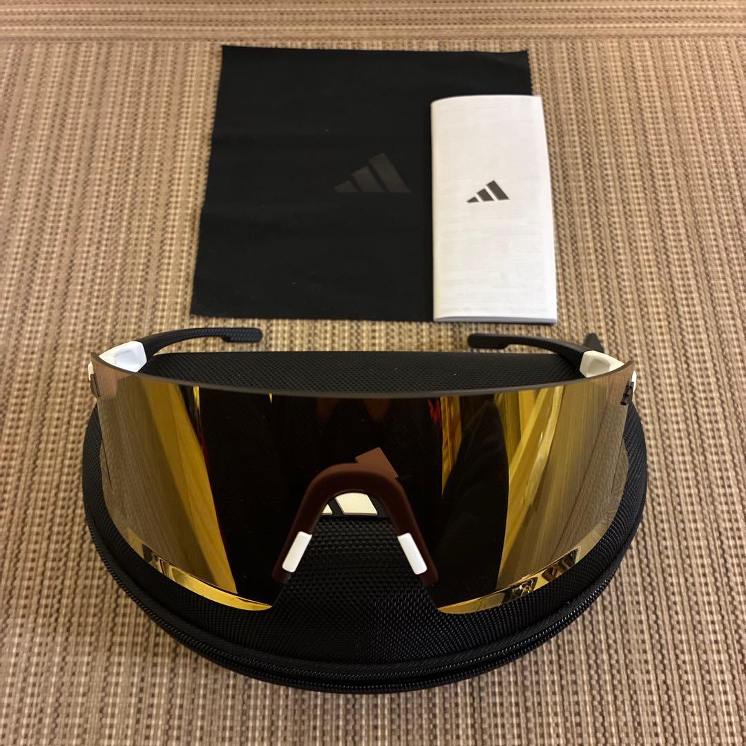 adidas DUNAMIS サングラス　青山学院大学黒田朝日カラー