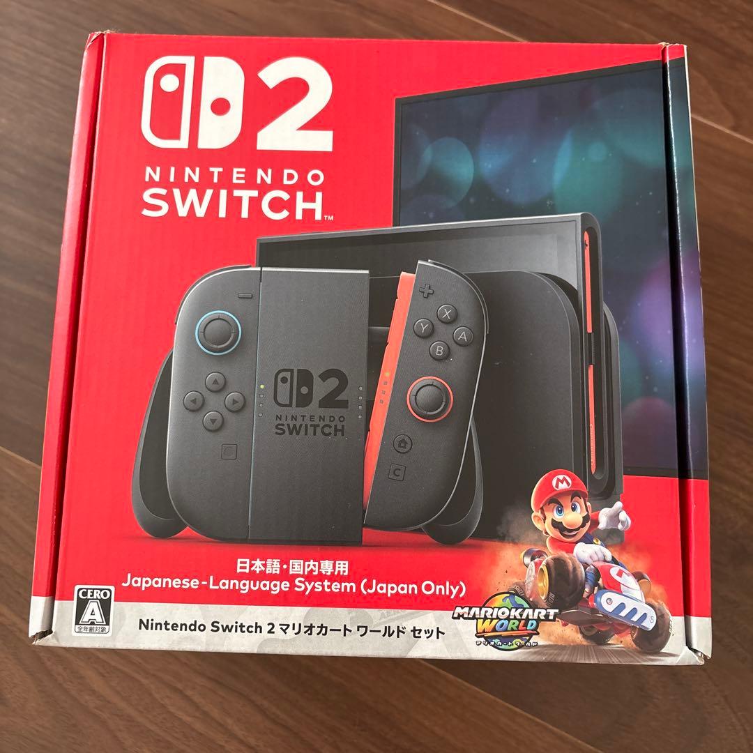 Nintendo Switch 本体 日本語専用 マリオカートセット