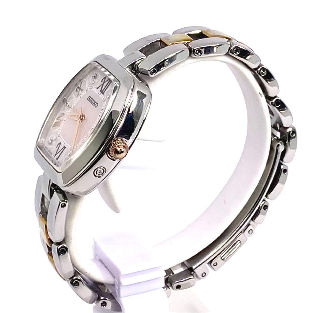 SEIKO☆セイコー☆TISSE☆ティセ☆電波ソーラー☆耐磁☆スワロフスキー