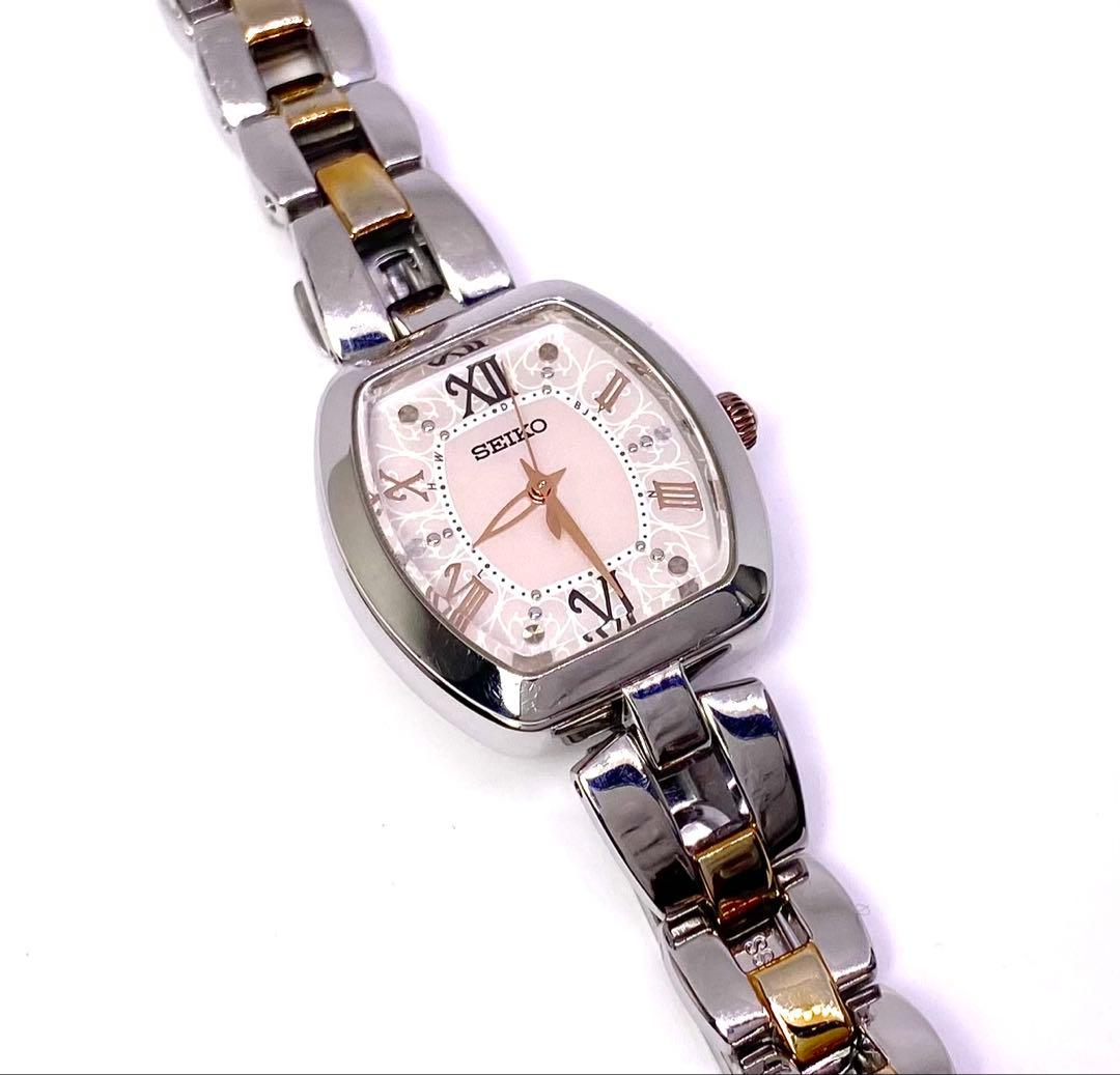 SEIKO☆セイコー☆TISSE☆ティセ☆電波ソーラー☆耐磁☆スワロフスキー
