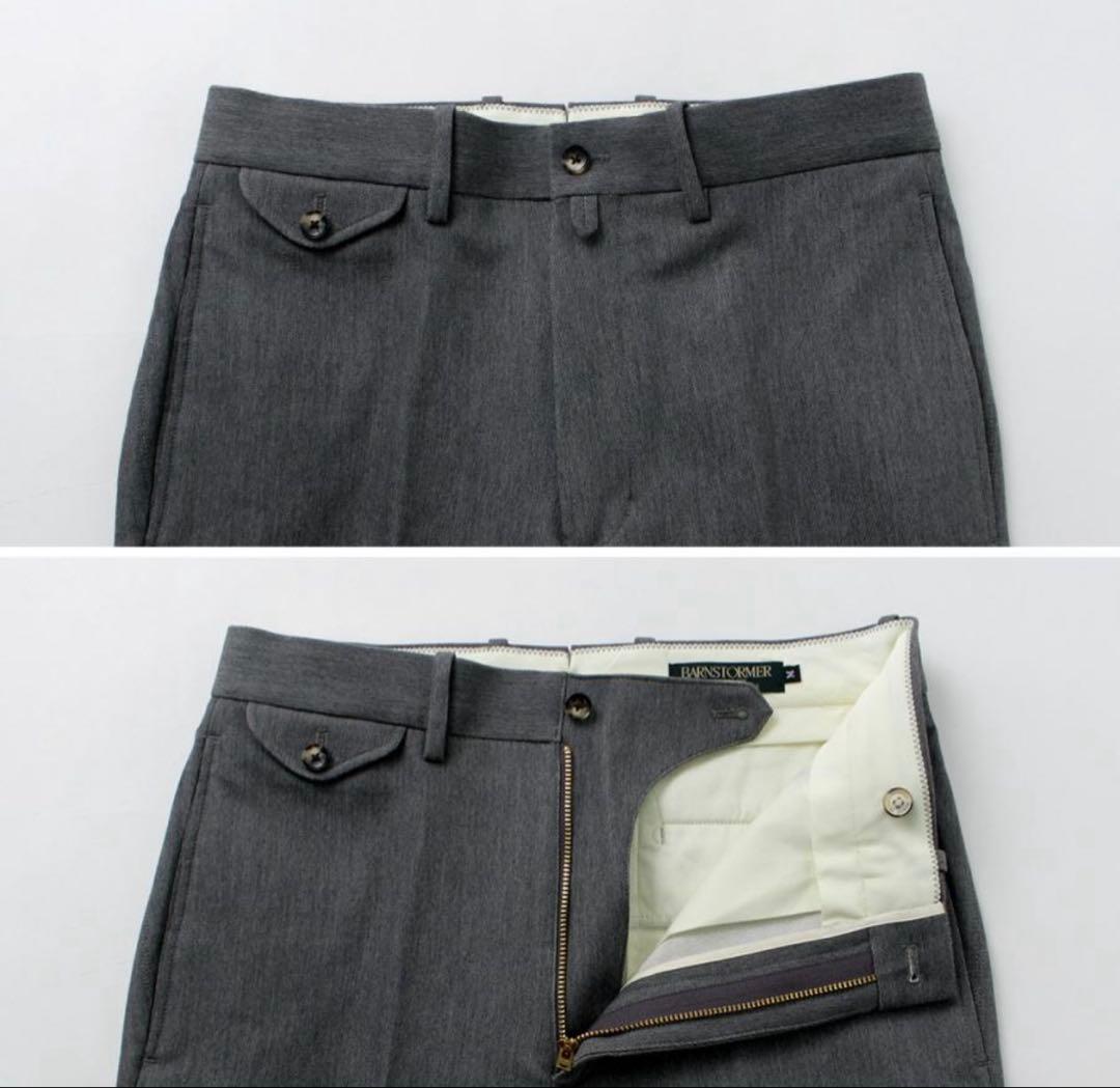 BARNSTORMER ドレスジャージー チノ トラウザー / ストレッチパンツ