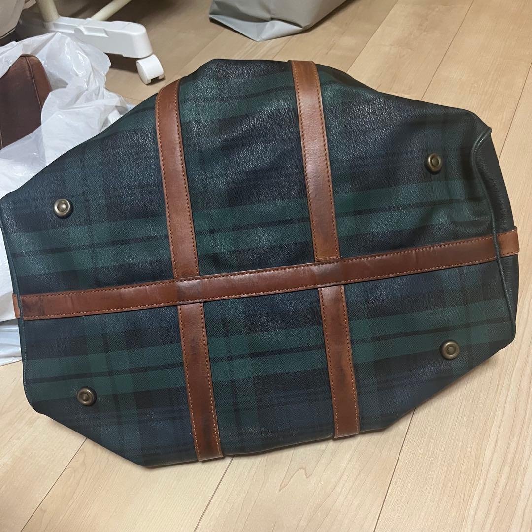 RALPH LAUREN ラルフローレン ボストンバッグ 2way チェック