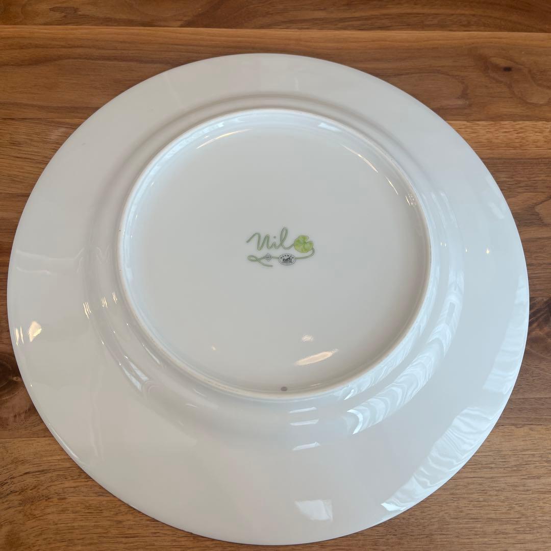 【アリエル】HERMES ナイル(廃盤)プレート 蓮