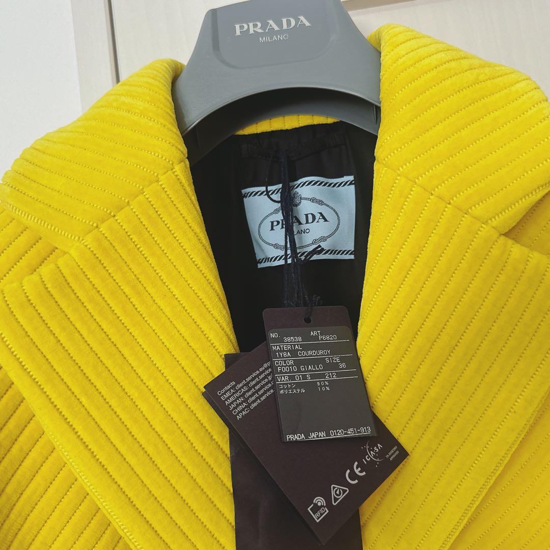 最終値下PRADA新品未使用プラダ ボリュームスリーブロングコート コレクション