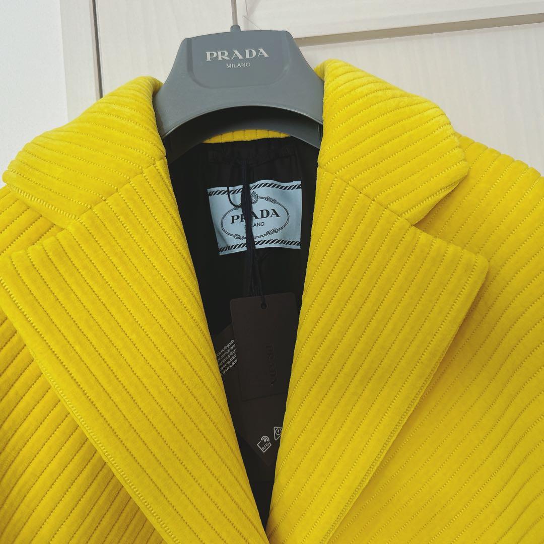 最終値下PRADA新品未使用プラダ ボリュームスリーブロングコート コレクション