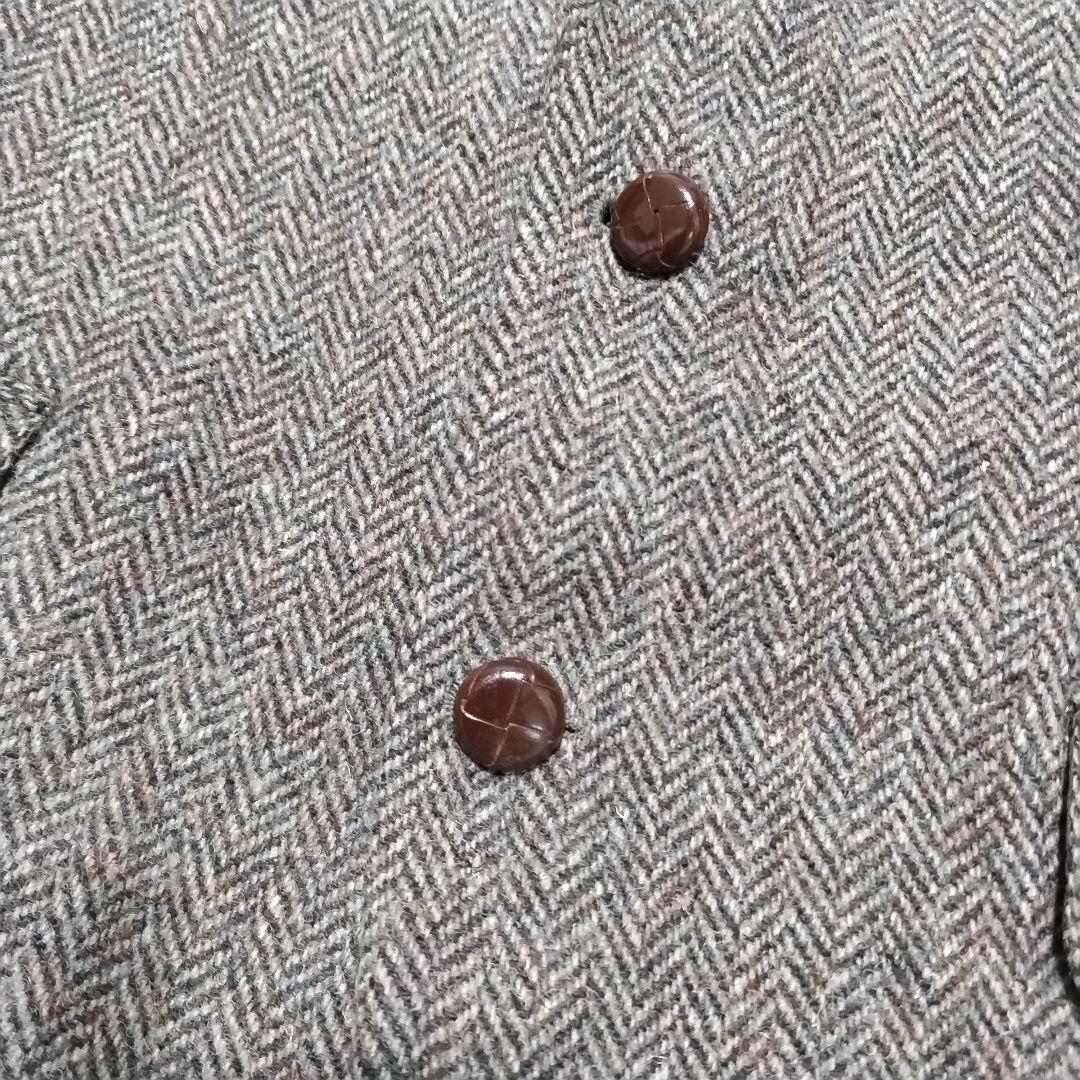 SPICE  ハリスツイード テーラードジャケット　ヘリンボーン