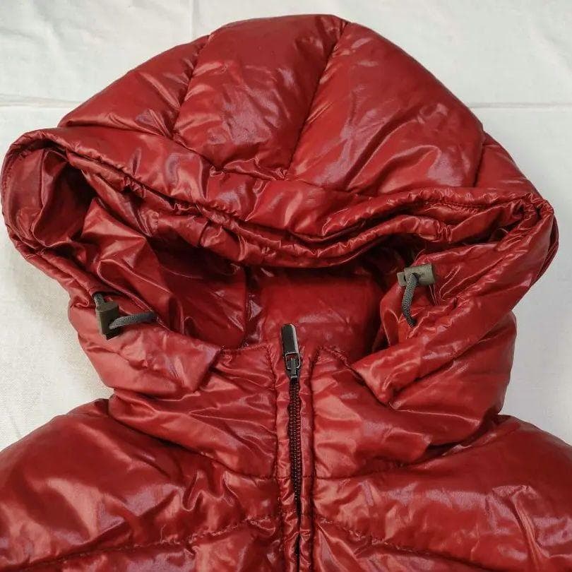 美品 デュベティカ ダウンベスト Goccia フード付 40 女性M 413