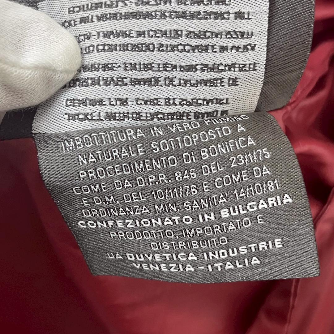 美品 デュベティカ ダウンベスト Goccia フード付 40 女性M 413