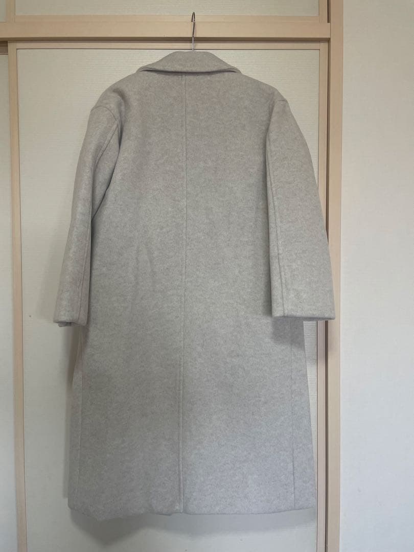 kicuri カシミヤタッチチェスターコート