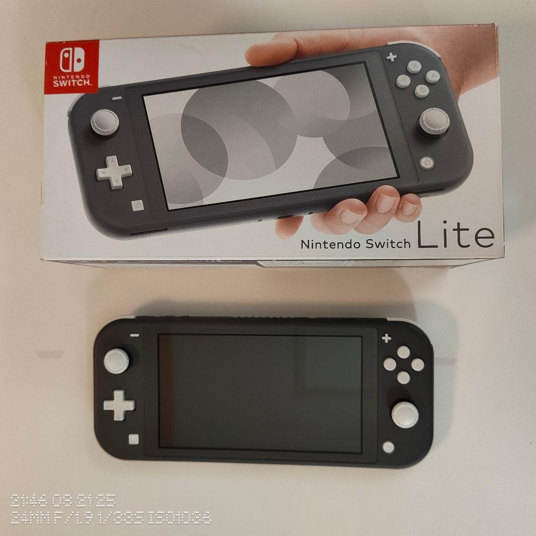 Nintendo Switch Lite グレー 本体 箱あり