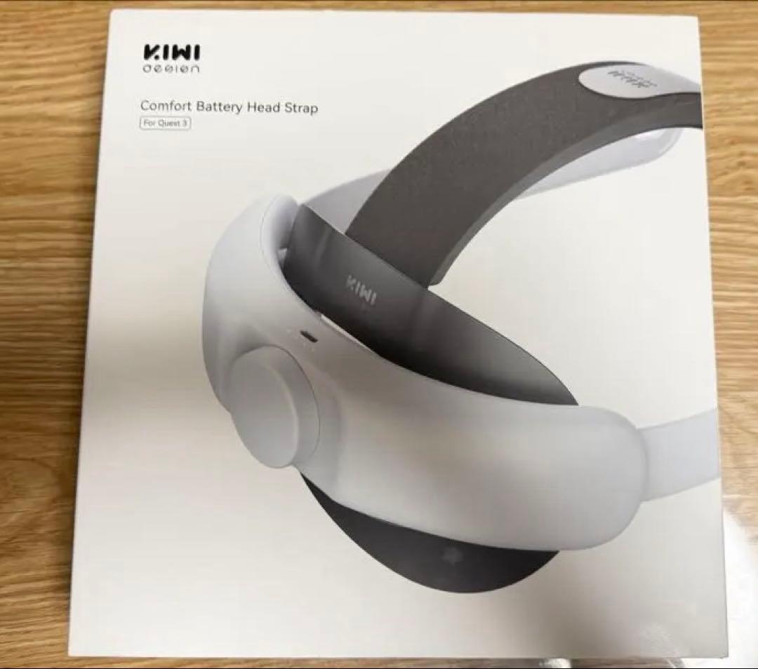 【中古】 Quest 3 ヘッドセット+ バッテリーヘッドストラップ付