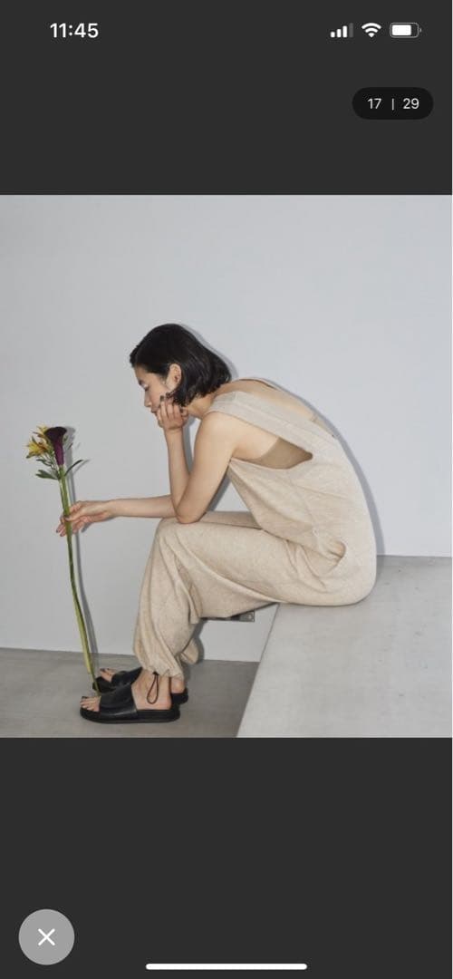 サロペット・オーバーオール・オールインワン TODAYFUL Cotton linen Rough Combinaison