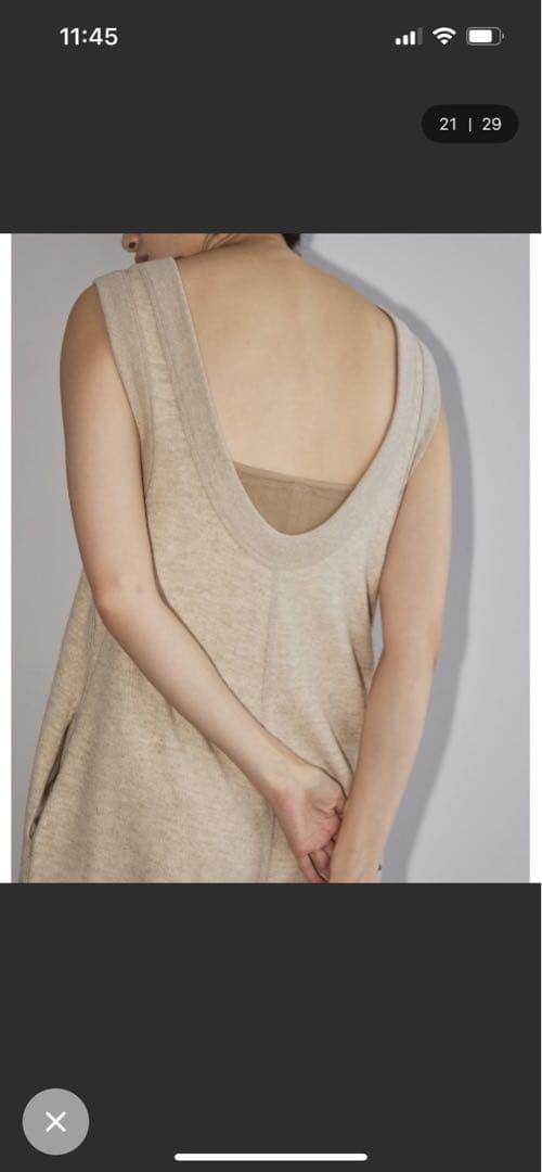 サロペット・オーバーオール・オールインワン TODAYFUL Cotton linen Rough Combinaison