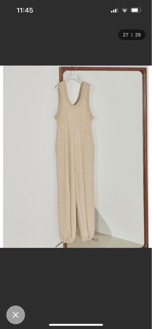 サロペット・オーバーオール・オールインワン TODAYFUL Cotton linen Rough Combinaison