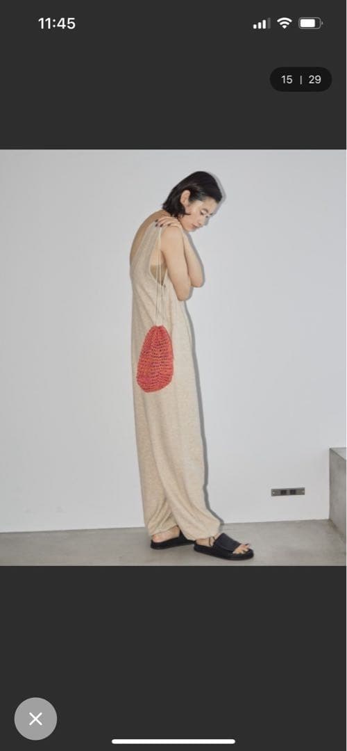 サロペット・オーバーオール・オールインワン TODAYFUL Cotton linen Rough Combinaison