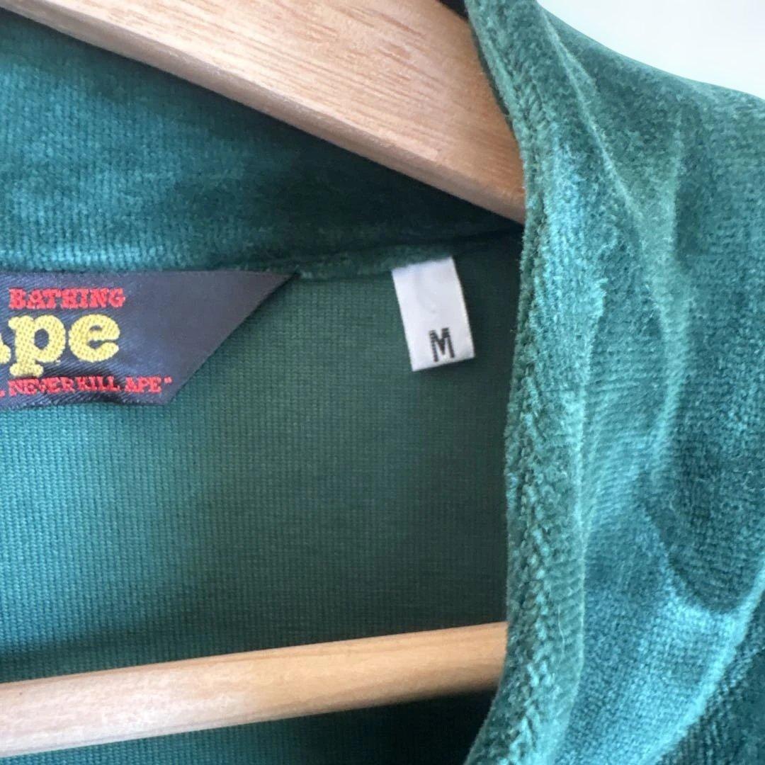 A Bathing Ape ★グリーン ジップアップジャケット