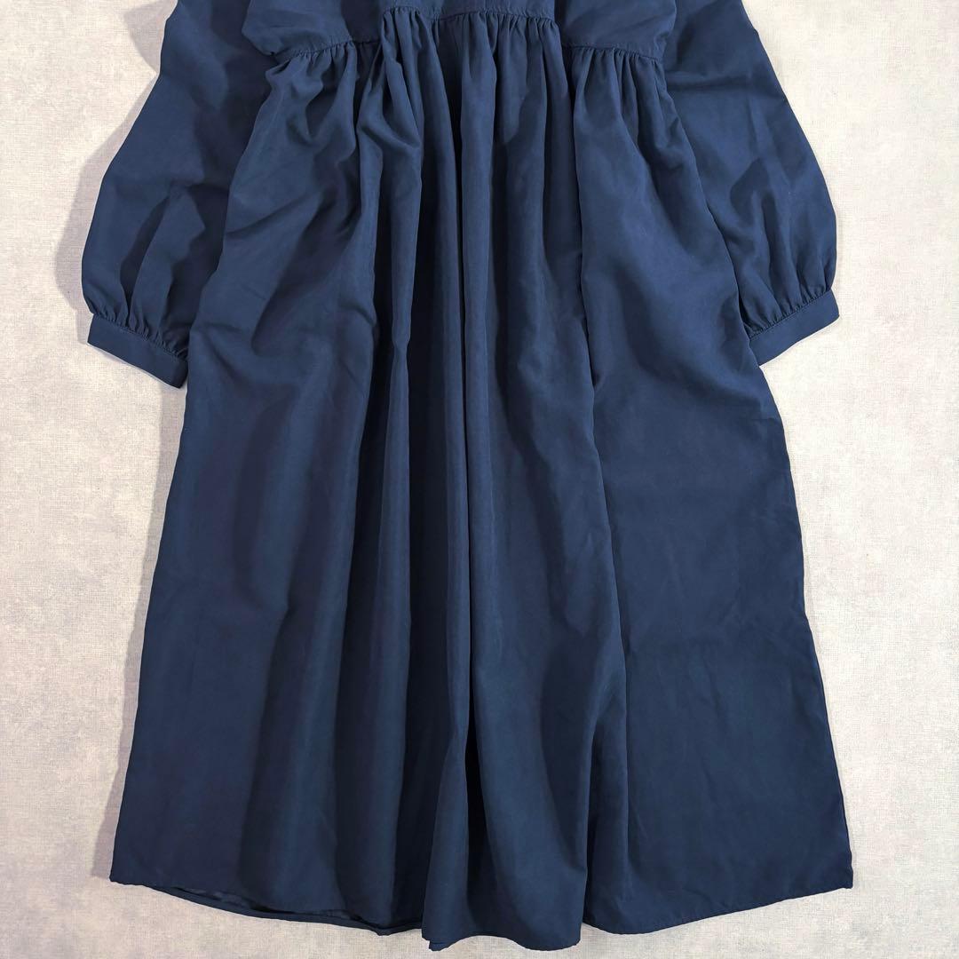 ドアーズ　Vネックギャザーワンピ/スピック&スパンロングリブプルオーバー