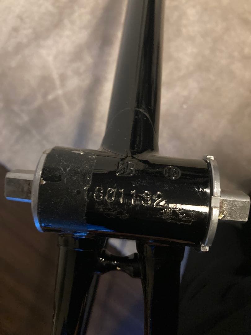 送料込み　BRIDGESTONE ピスト フレーム ブラック njs 競輪