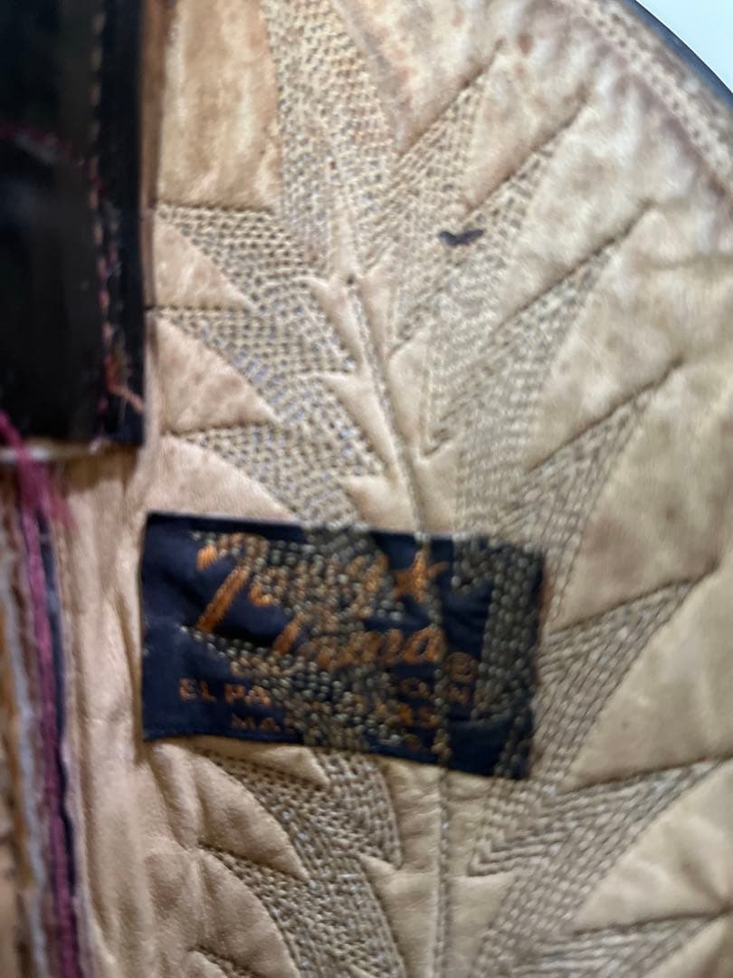 TonyLama トニーラマ ウエスタンブーツ パイソン 本革 USA製 8D