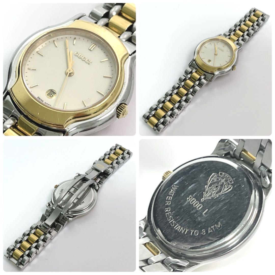 Pomex！極美品 GUCCI グッチ 8000L 腕時計 新品電池 希少