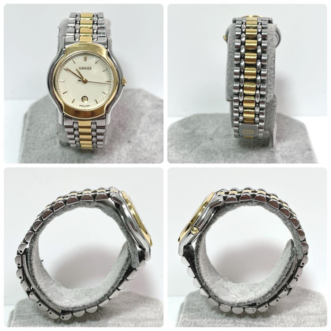 Pomex！極美品 GUCCI グッチ 8000L 腕時計 新品電池 希少