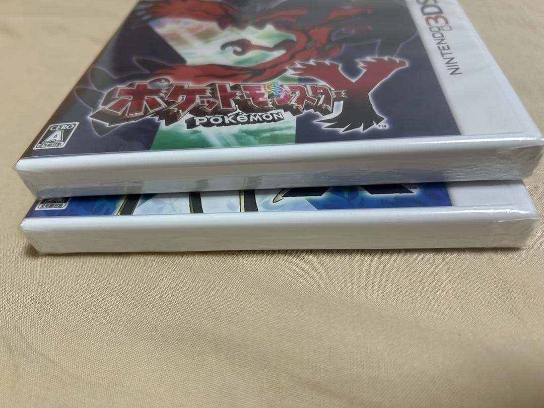 【新品未開封】ポケットモンスター X Y 2本セット シュリンク付き