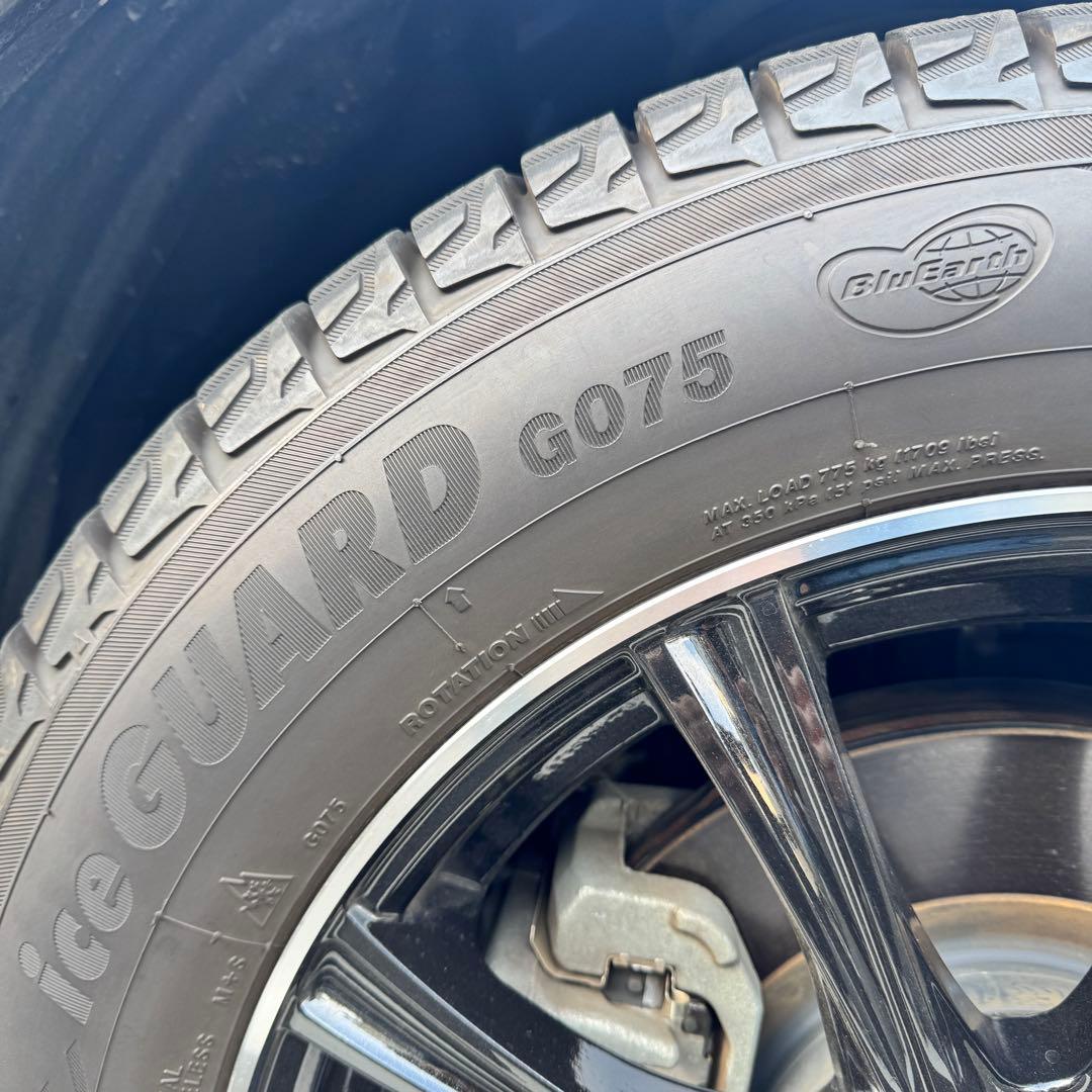 期間限定お値下げ！アイスガードG075　スタッドレスタイヤ・ホイール4本セット