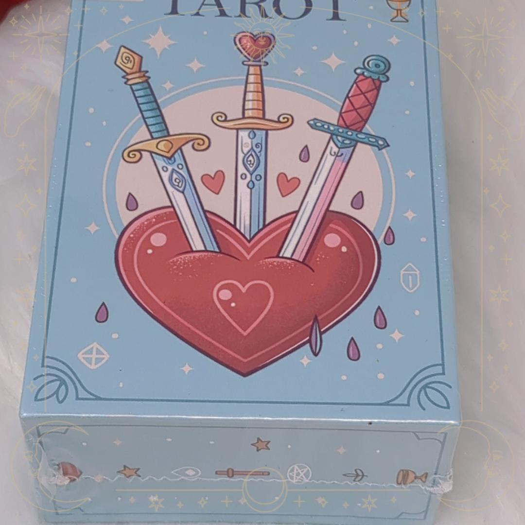 希少✨キュートな絵柄が可愛い海外タロットカード✨心と魂の癒しのゆめかわデッキ