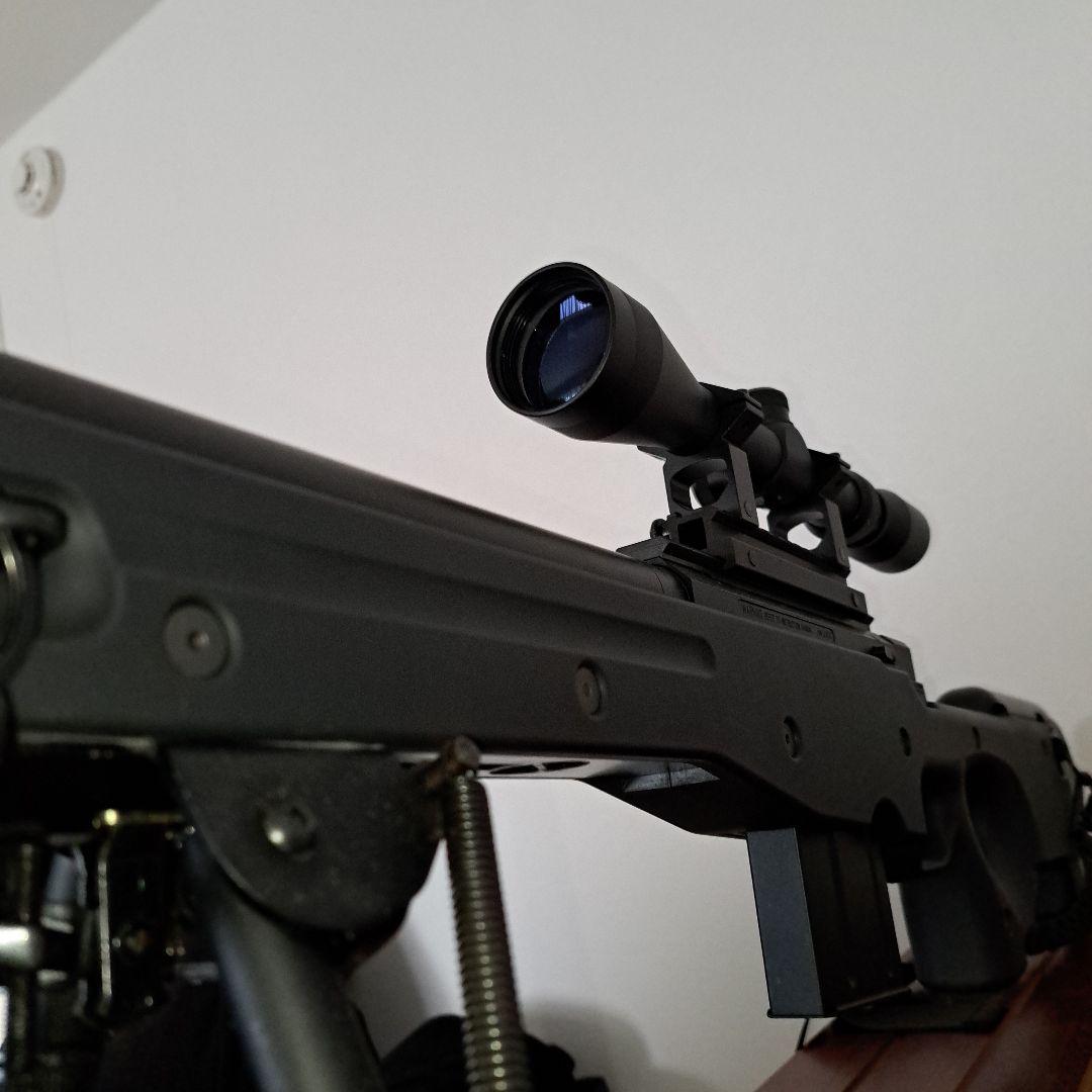 東京マルイ　L96 AWS エアコッキングライフル ブラック　付属品色々