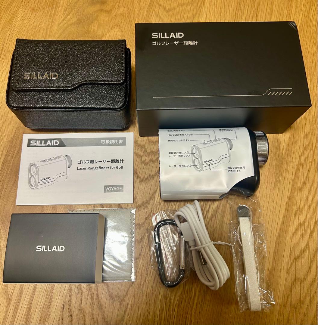 赤緑OLED ゴルフレーザー距離計 SILLAID VOYAGE PRO