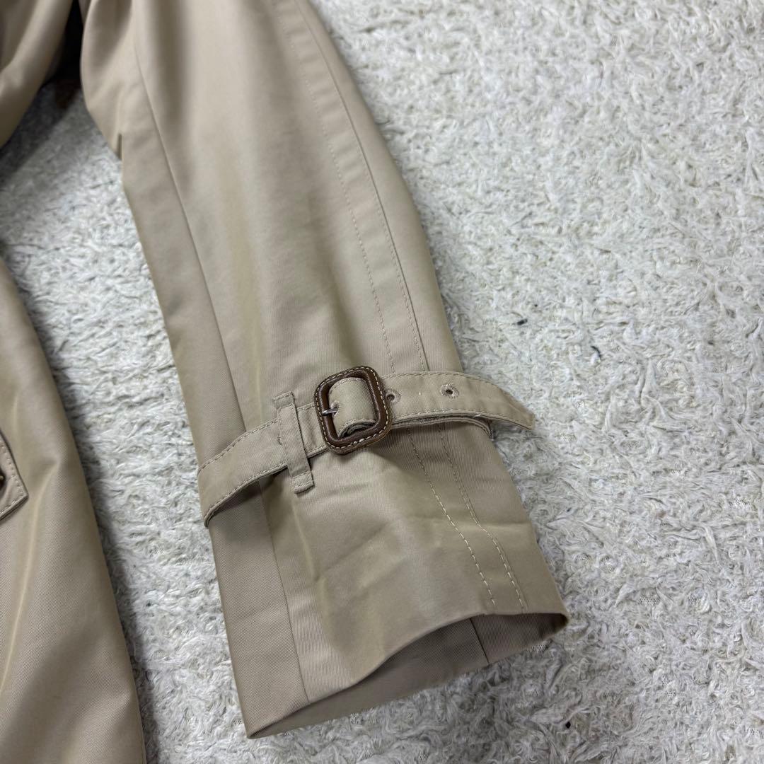 未使用級★アクアスキュータム トレンチコート ライナー ベージュ 大草直子 8