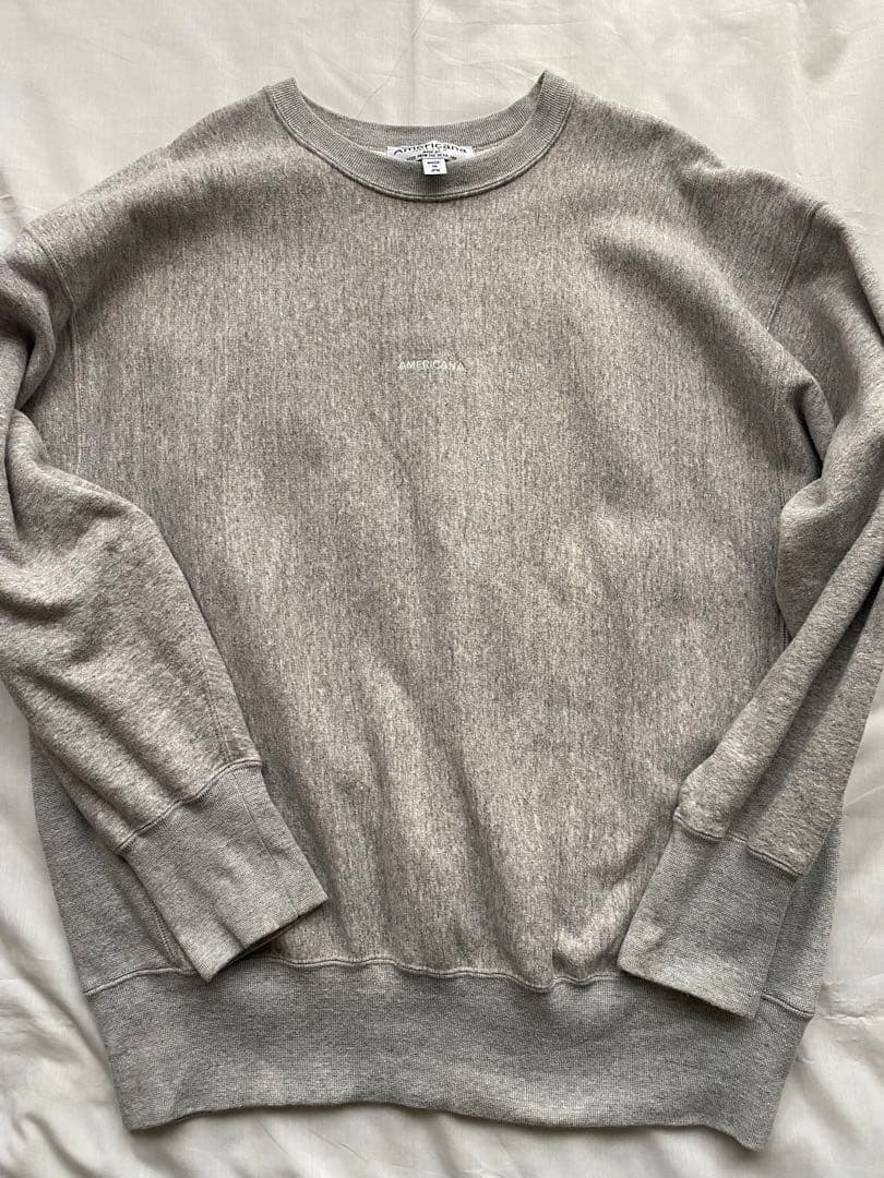AMERICANA アメリカーナ バックロゴスウェット