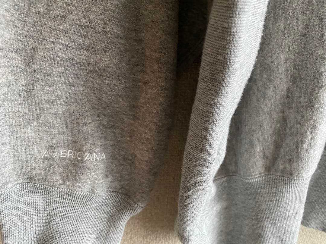 AMERICANA アメリカーナ バックロゴスウェット