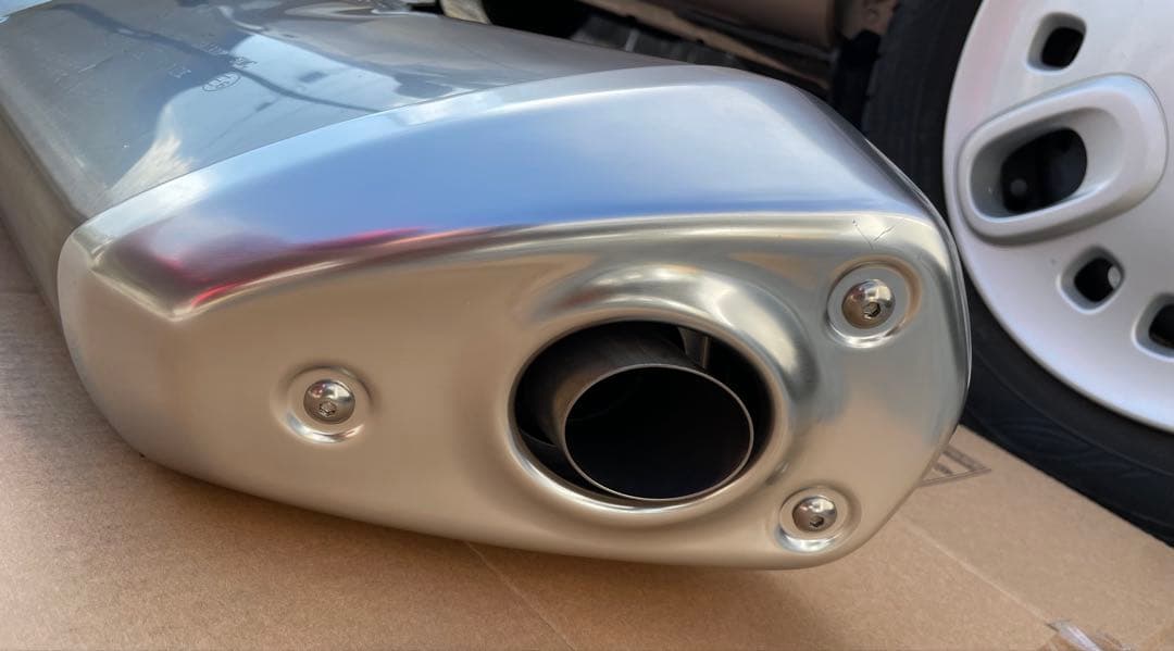 隼 ハヤブサ 純正マフラー サイレンサー 左右セット 3型 EJ11A