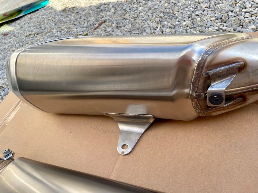 隼 ハヤブサ 純正マフラー サイレンサー 左右セット 3型 EJ11A