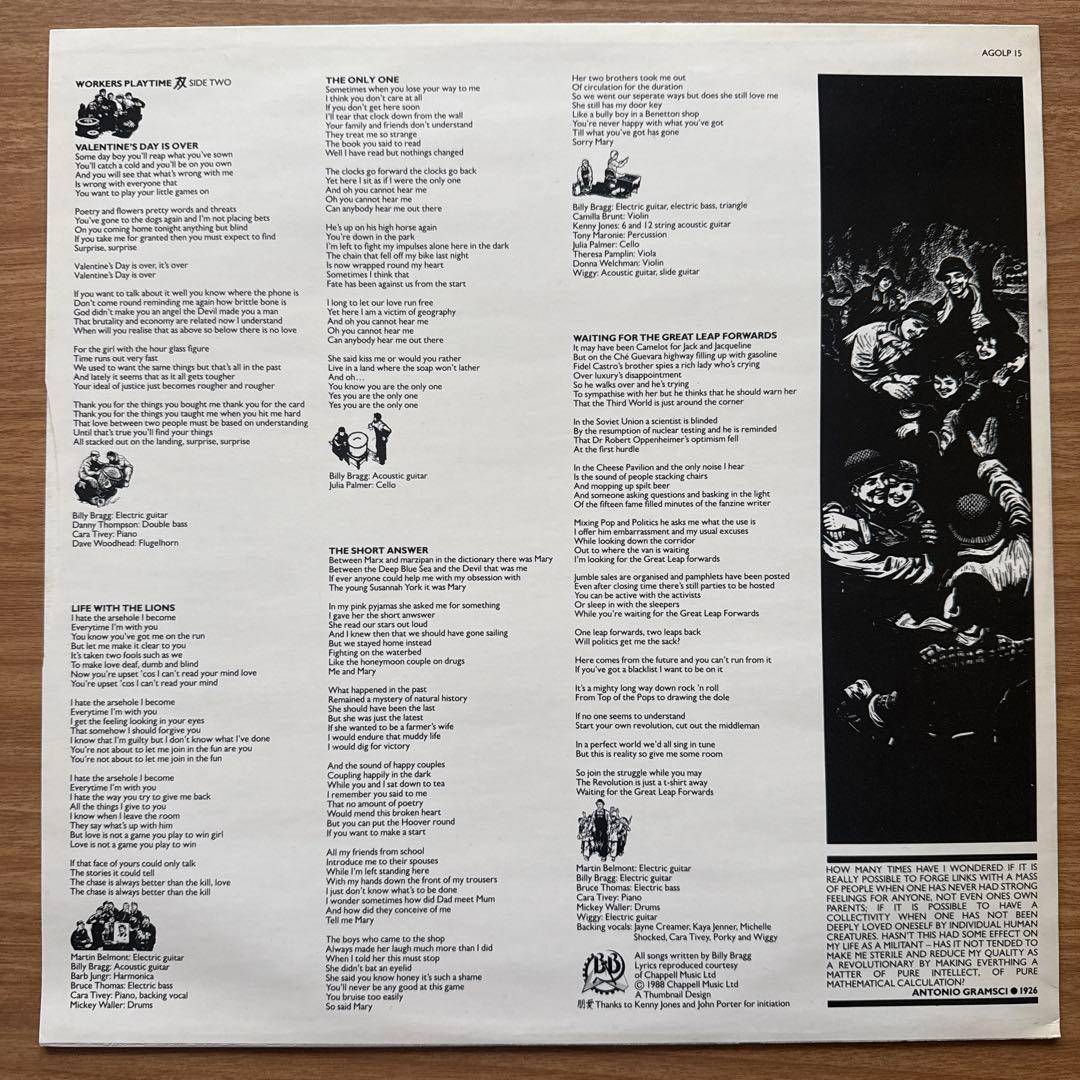 Billy Bragg – Workers Playtime