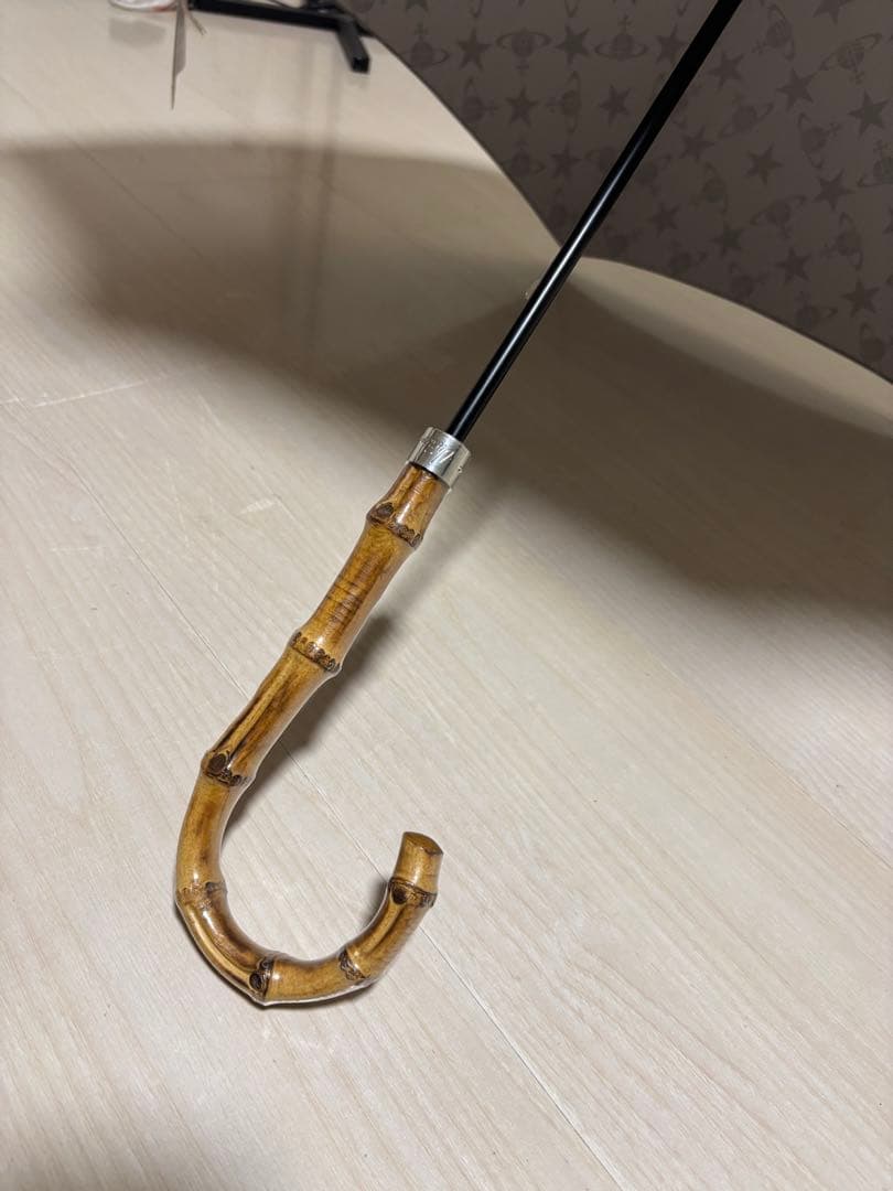 Vivienne Westwood/新品/雨傘 スター&ORB 長傘/グレー