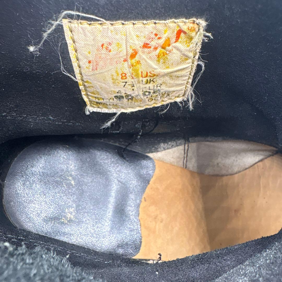 ホーキンス ショート エンジニアブーツ【26】ブラック スチールトゥ 4021