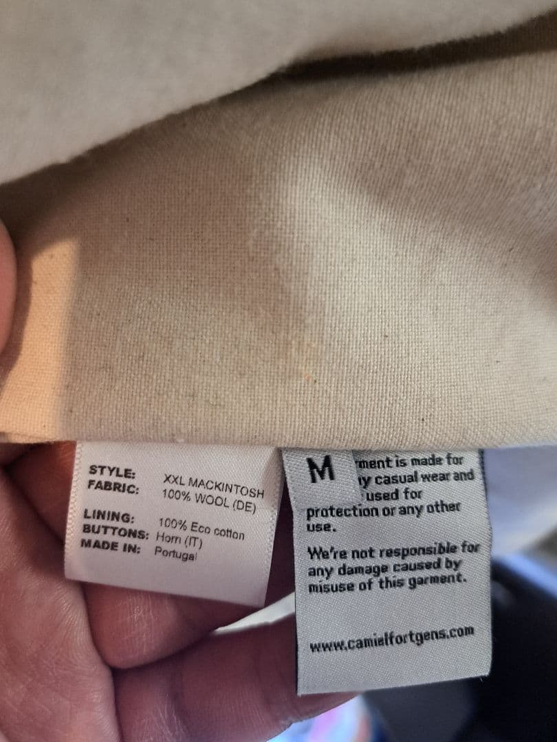 みりん様専camiel fortgens xxl mackintosh