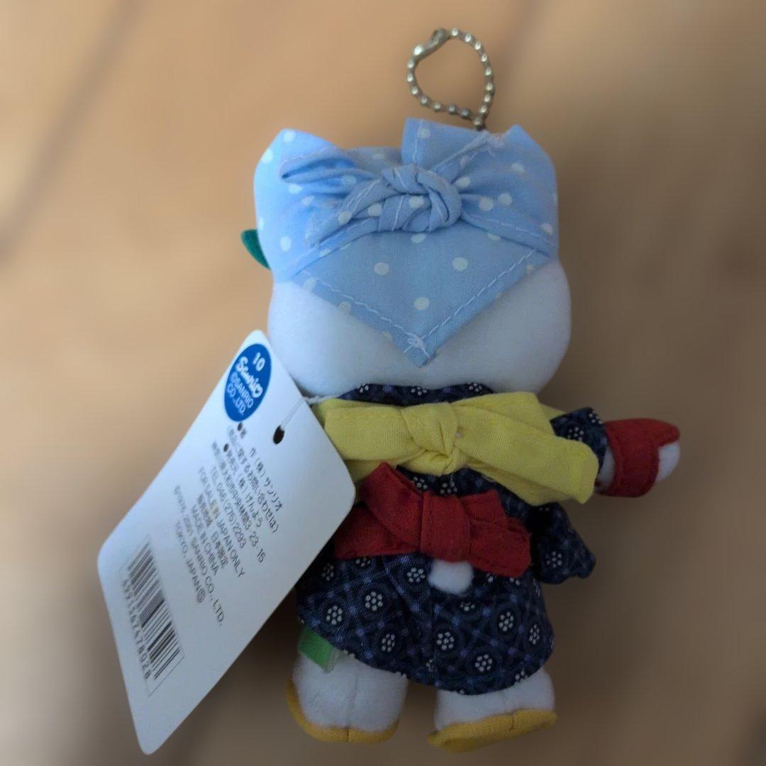 RT-172480　 新品　静岡限定ハローキティ 和服キーホルダー