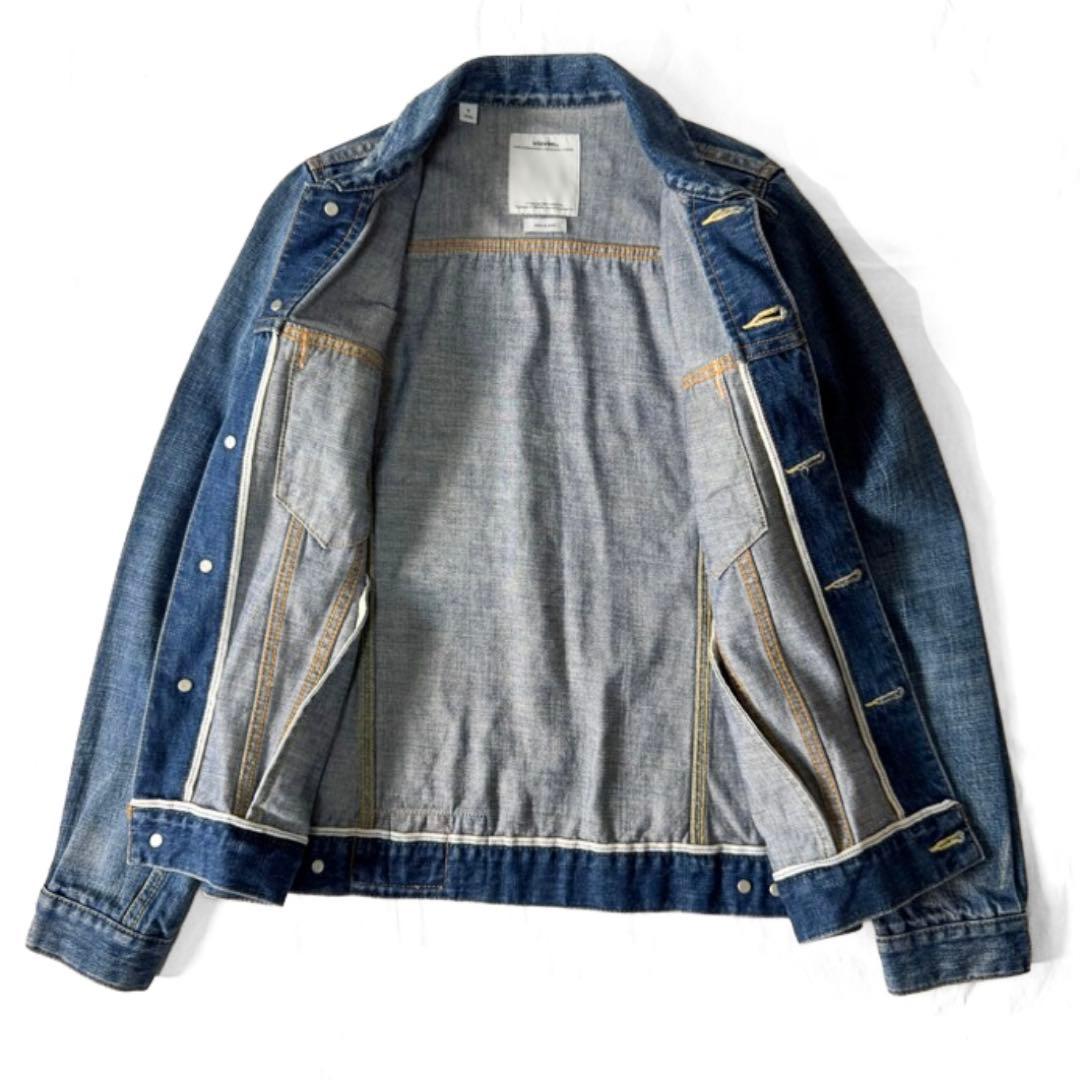 Visvim ダメージ デニム ジャケット カバーオール 3rd パンツ コート