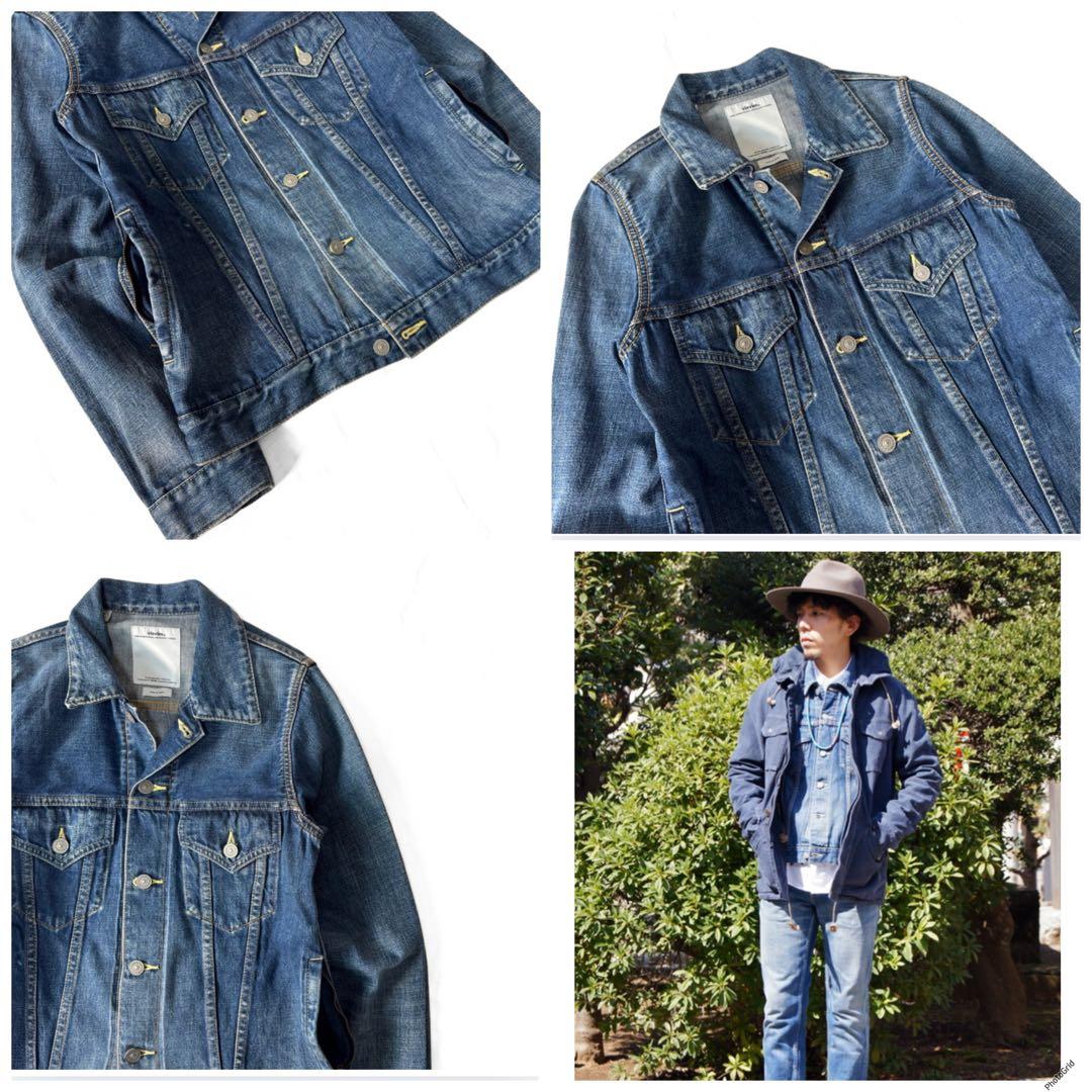 Visvim ダメージ デニム ジャケット カバーオール 3rd パンツ コート